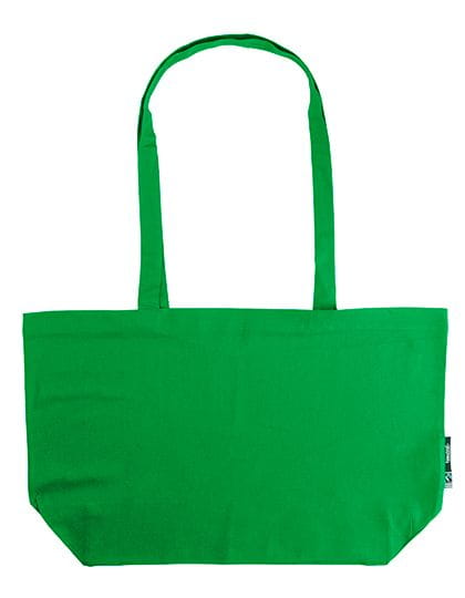 Shopping Bag with Gusset Green