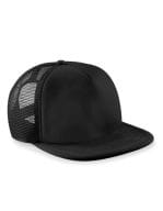 Vintage Snapback Trucker Cap Black / Black