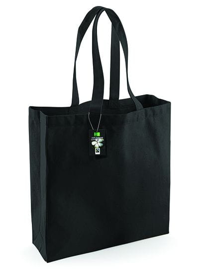 Fairtrade Cotton Classic Shopper Black