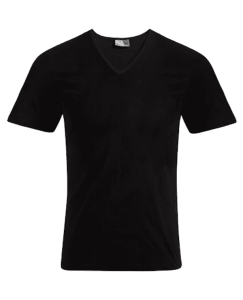 V-Ausschnitt T-Shirt (Slim Fit) - Promodoro