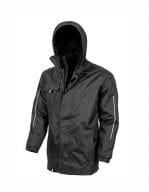 3-in-1 Transit Jacket with Softshell Inner Black
