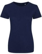 Girlie Slub T Slub Navy