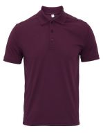 Men`s Coolchecker® Piqué Polo Aubergine (ca. Pantone 5115)