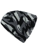 Camouflage Beanie Graphite-Light Grey