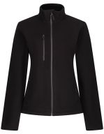 Honestly Made Recycled Womens Full Zip Fleece Black