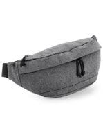 Oversized Across Body Bag Grey Marl