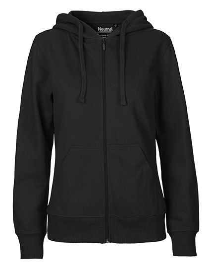 Ladies` Zip Hoodie Black