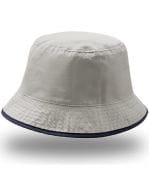 Bucket Pocket Hat Navy / Grey