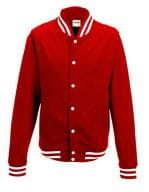 College Jacket Fire Red