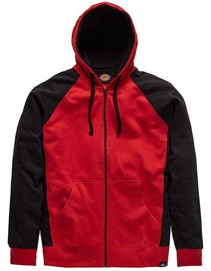 Two Tone Hoodie Red / Black