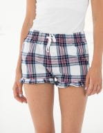 Women`s Tartan Frill Shorts