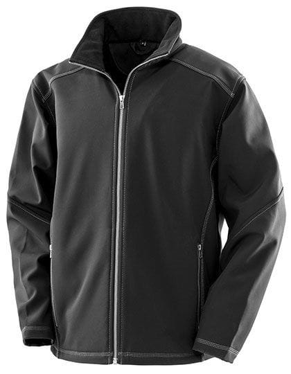 Men´s Treble Stitch Softshell Jacket Black