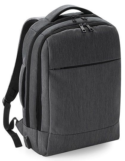 Q-Tech Charge Convertible Backpack Granite Marl