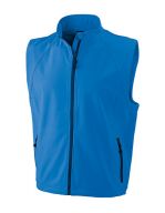 Men`s Softshell Vest Azur