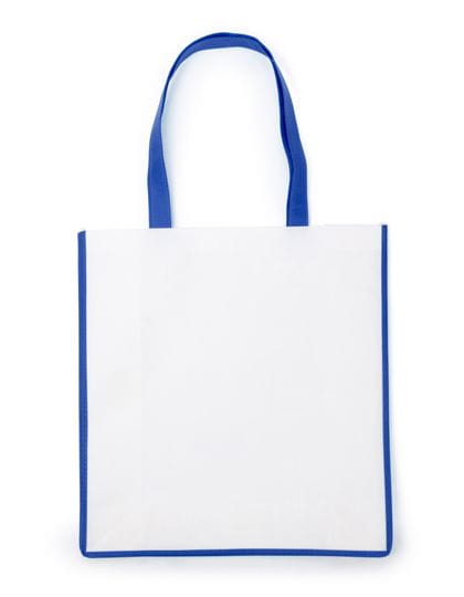 Einkaufstasche Bern White / Cobalt Blue