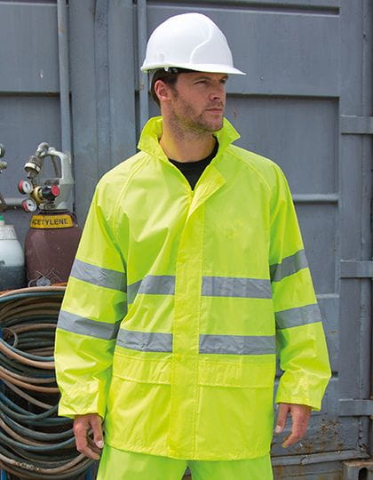 High Viz Waterproof Suit