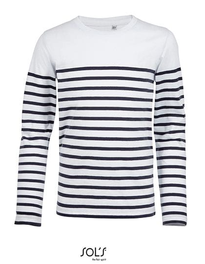 Kids´ Long Sleeve Striped T-Shirt Matelot