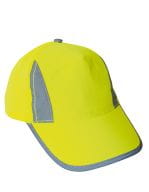Premium High Visibility Cap for adults Signal Yellow