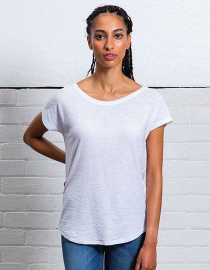 Women`s Organic Vintage Slub Loose Fit T