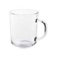 SOFFY. Tasse aus Glas 230 ml Transparent