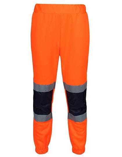 Pro Hi-Vis Joggers Orange / Navy