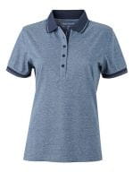 Ladies` Heather Polo