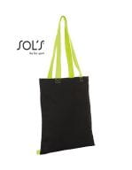 Hamilton Shopping Bag Black / Neon Lime