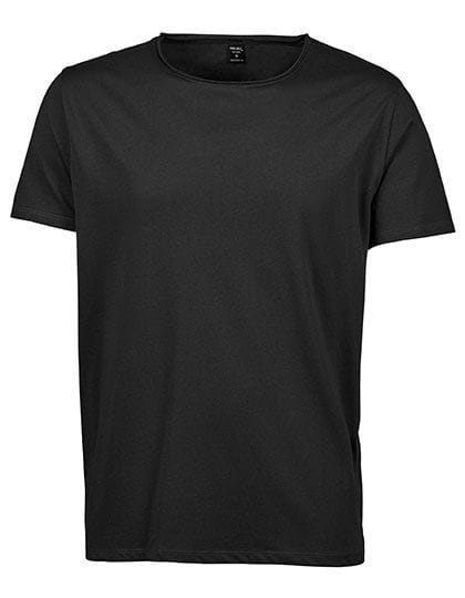 Raw Edge Tee Black