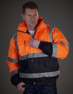 High Visibility Two-Tone Bomber Jacket