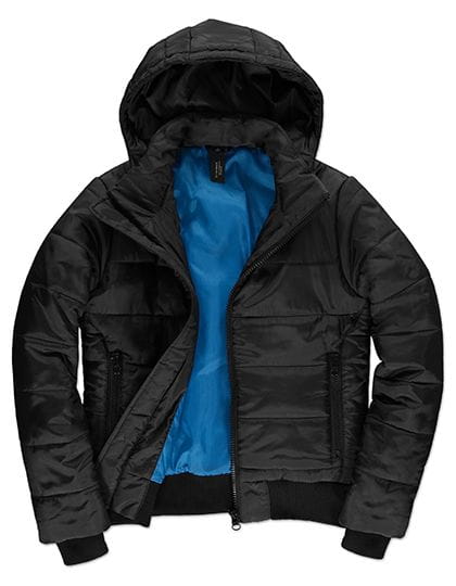 Jacket Superhood /Women Black / Cobalt Blue