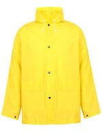 Adults Unisex Rain Jacket Yellow
