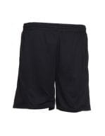 Classic Fit Sports Short - Side Stripes Black / Red