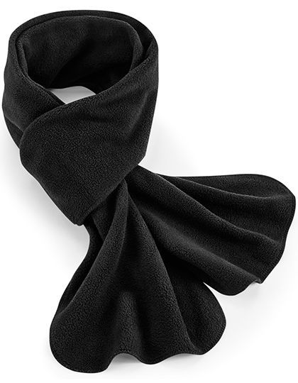 Recycled Fleece Scarf Black