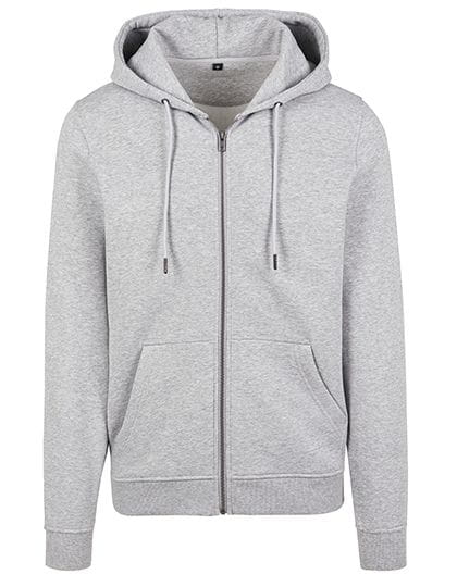 Premium Zip Hoodie Heather Grey