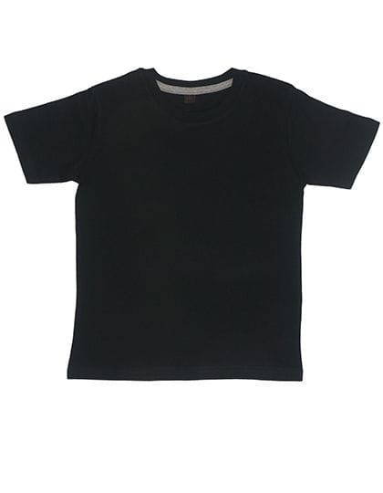 Kids` Super Soft T Black / Heather Grey Melange