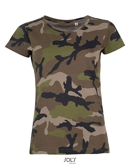 Women`s Camo T-Shirt Camo