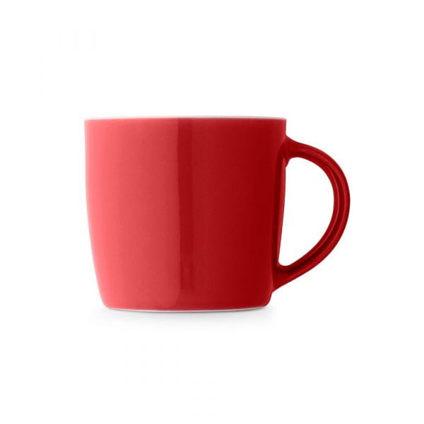 COMANDER. Tasse aus Keramik 370 ml Rot