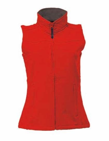 Women`s Flux Softshell Bodywarmer Classic Red / Seal Grey (Solid)