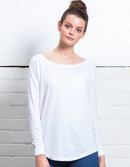 Women`s Loose Fit Long Sleeve T