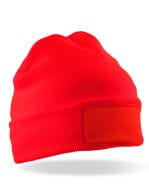 Recycled Thinsulate Printers Beanie Red
