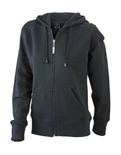 Ladies` Hooded Jacket Black