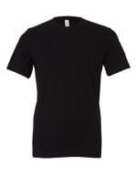 Unisex Jersey Crew Neck T-Shirt Black