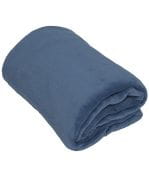 Coral Fleece Blanket Soft Blue