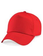 Original 5 Panel Cap Bright Red