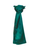 Satin Scarf Bottle Green