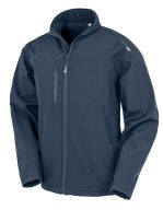 Recycled 3-Layer Printable Softshell Jacket Navy