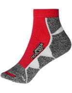 Sport Sneaker Socks Red / White