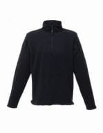 Micro Zip Neck Black