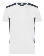 Mens Workwear T-Shirt -STRONG- White / Carbon