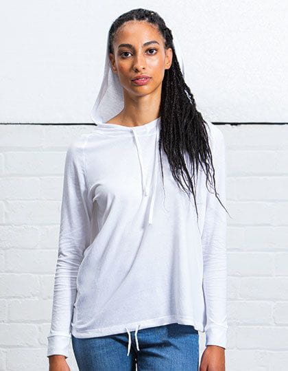 Women`s Loose Fit Hooded T